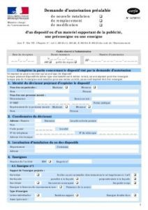 autorisation préalable