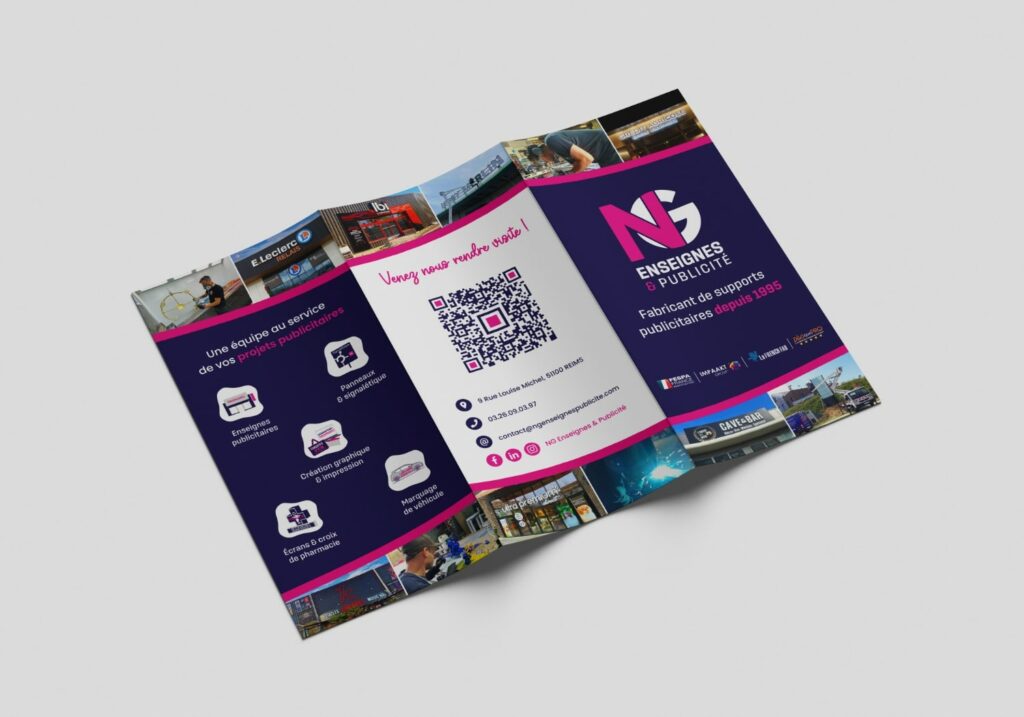 dépliant enseigniste
