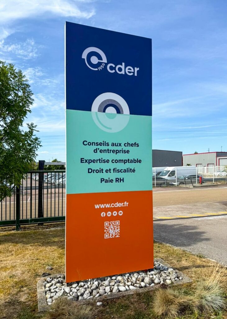 totem enseigne comptable