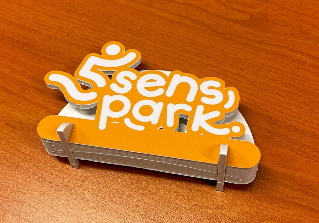 support menu impression 3d